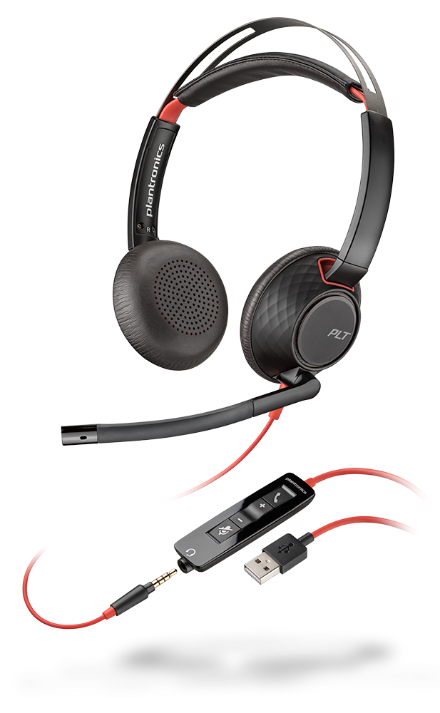 poly blackwire  steroe usb a